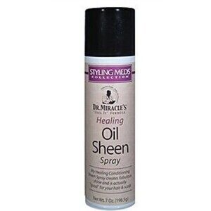 Dr Miracles Hair Healing Oil Sheen Spray Healthy Hair Shine Care 7 Fl Oz